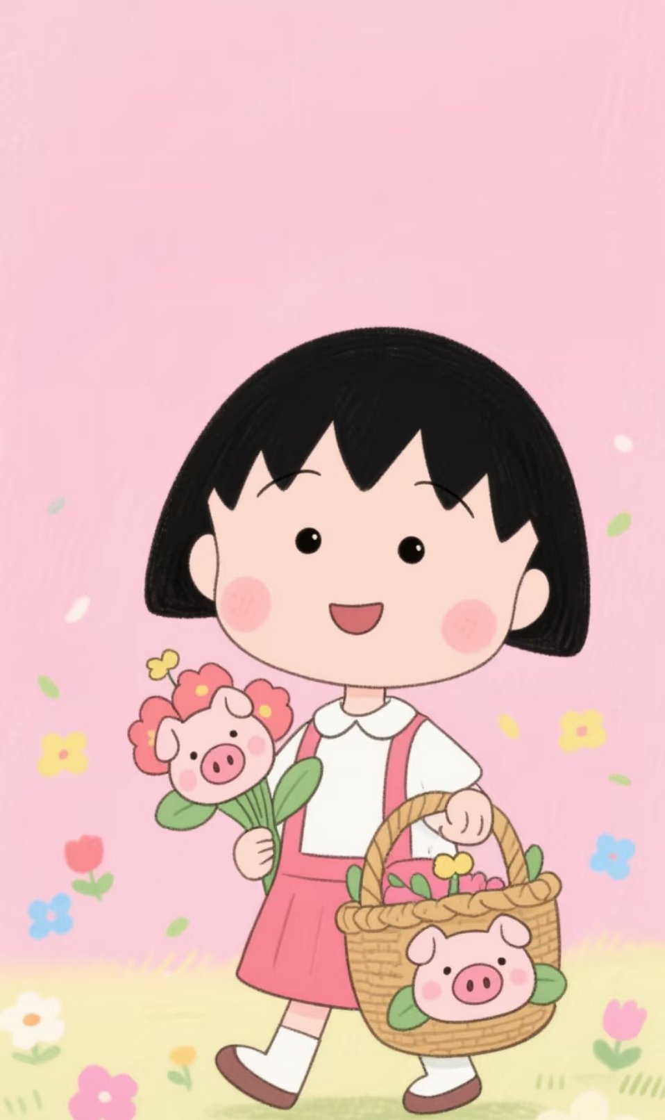 樱桃小丸子 采猪猪的小丸子～你该做的，切记只求财不斗气，只要不影响你的利益，他说
