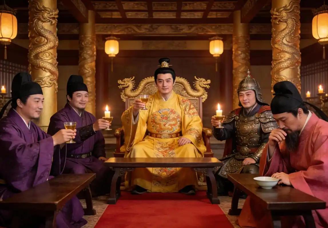 同时发布了文臣和武将，而你被分配到了马上皇帝臣朱元璋叩告天穹日月山川，昭告天地，