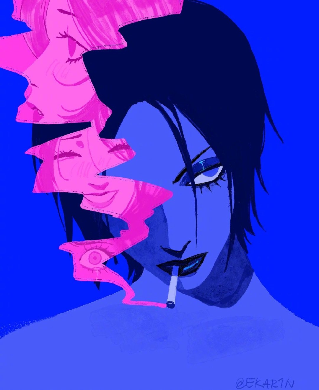 NANA.（绘：EKAR1N）我嘞个神迹啊....[跪了] ​​​