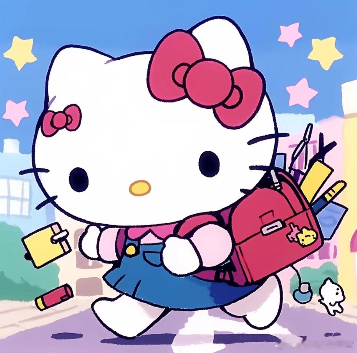 HelloKitty头像职业版[送花花]#如何过好大学生活##开学季# ​​​