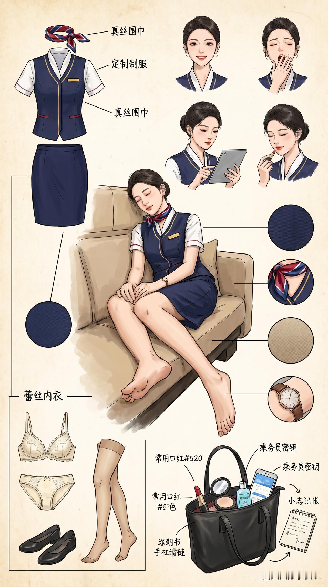 ai乘务员姐姐在休息 AI高铁丽人照 AI高铁淑女照 ai高铁休闲照 ai女机长