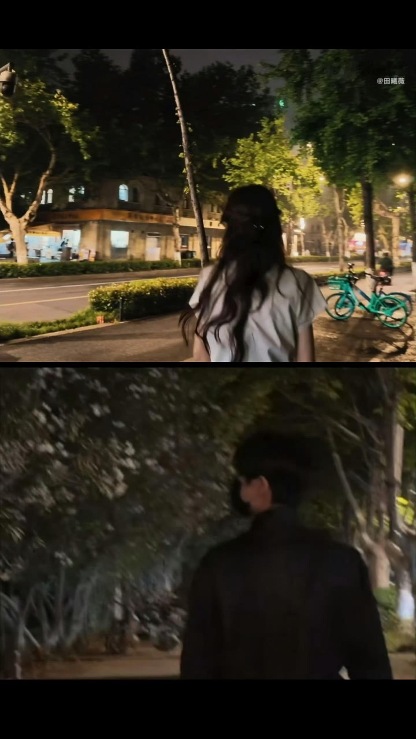 张凌赫田曦薇 深夜散步糖 能为了我二搭一下嘛你俩，算我求求了🥺 