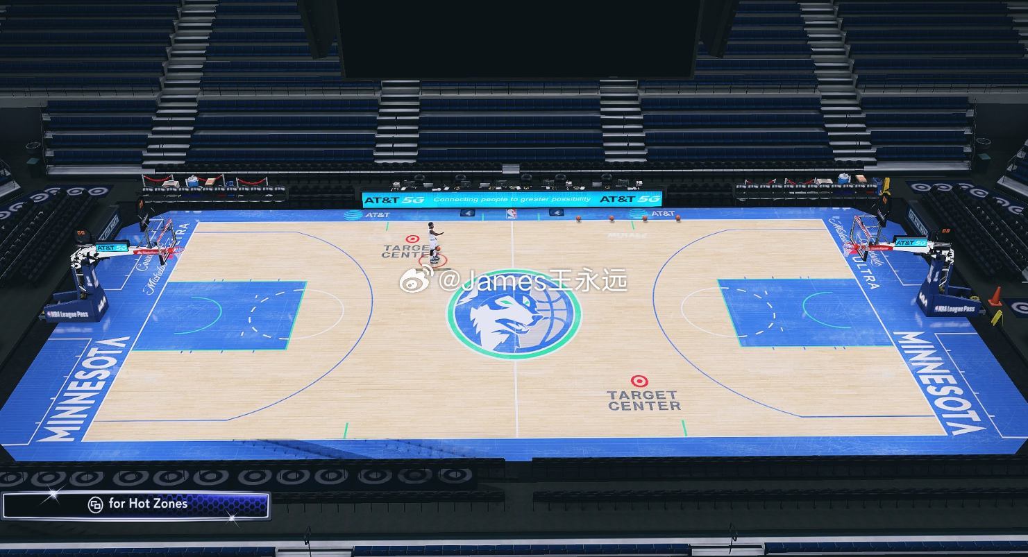 2K14 森林狼队球场地板 Wolves Concept Court - Got