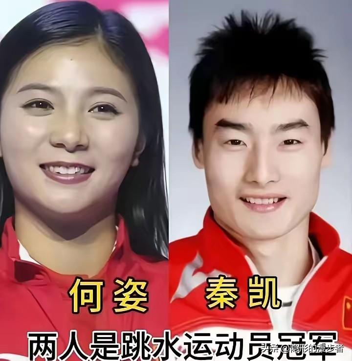 奥运赛场上诞生过无数双向奔赴的冠军爱情，秦凯与何姿的故事最为动人。伦敦奥运秦凯错