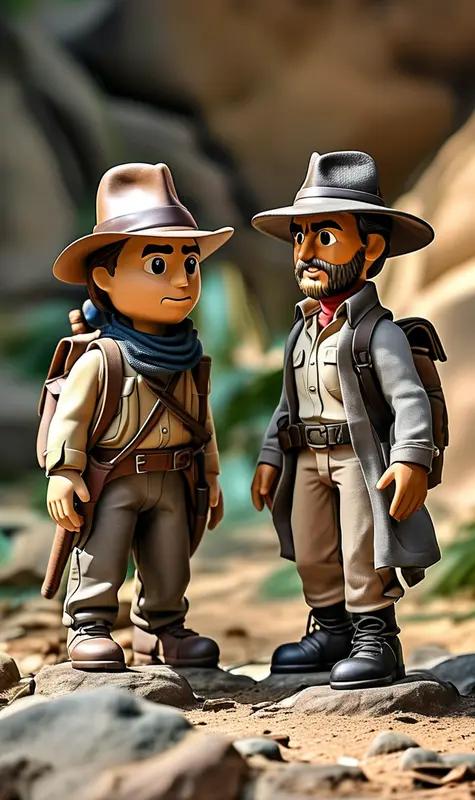 《夺宝奇兵》是复古冒险片的标杆，哈里森·福特塑造的印第安纳·琼斯野性又绅士，既有