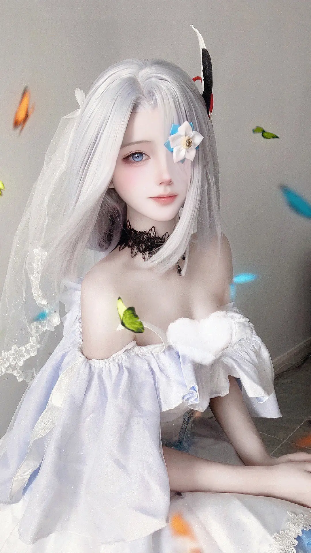 申鹤
原神 
cos