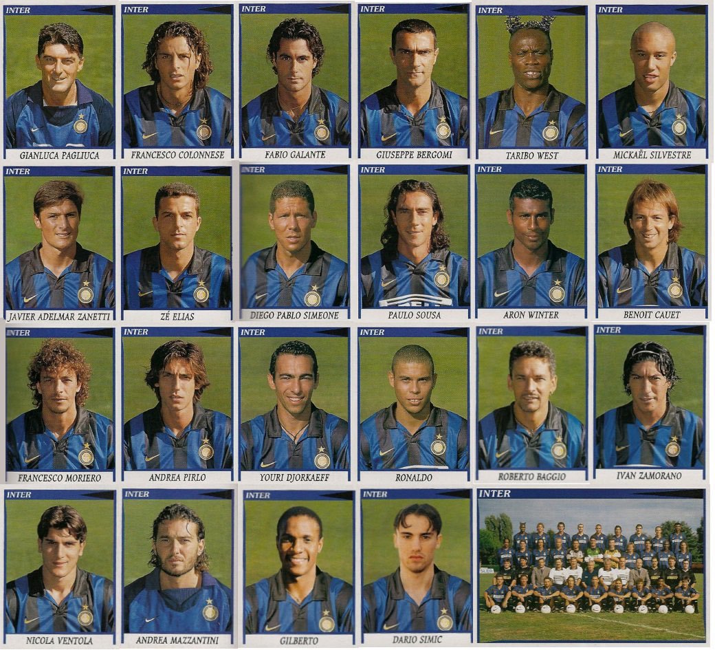 国米，98/99赛季国米  冷足-时光机 意甲