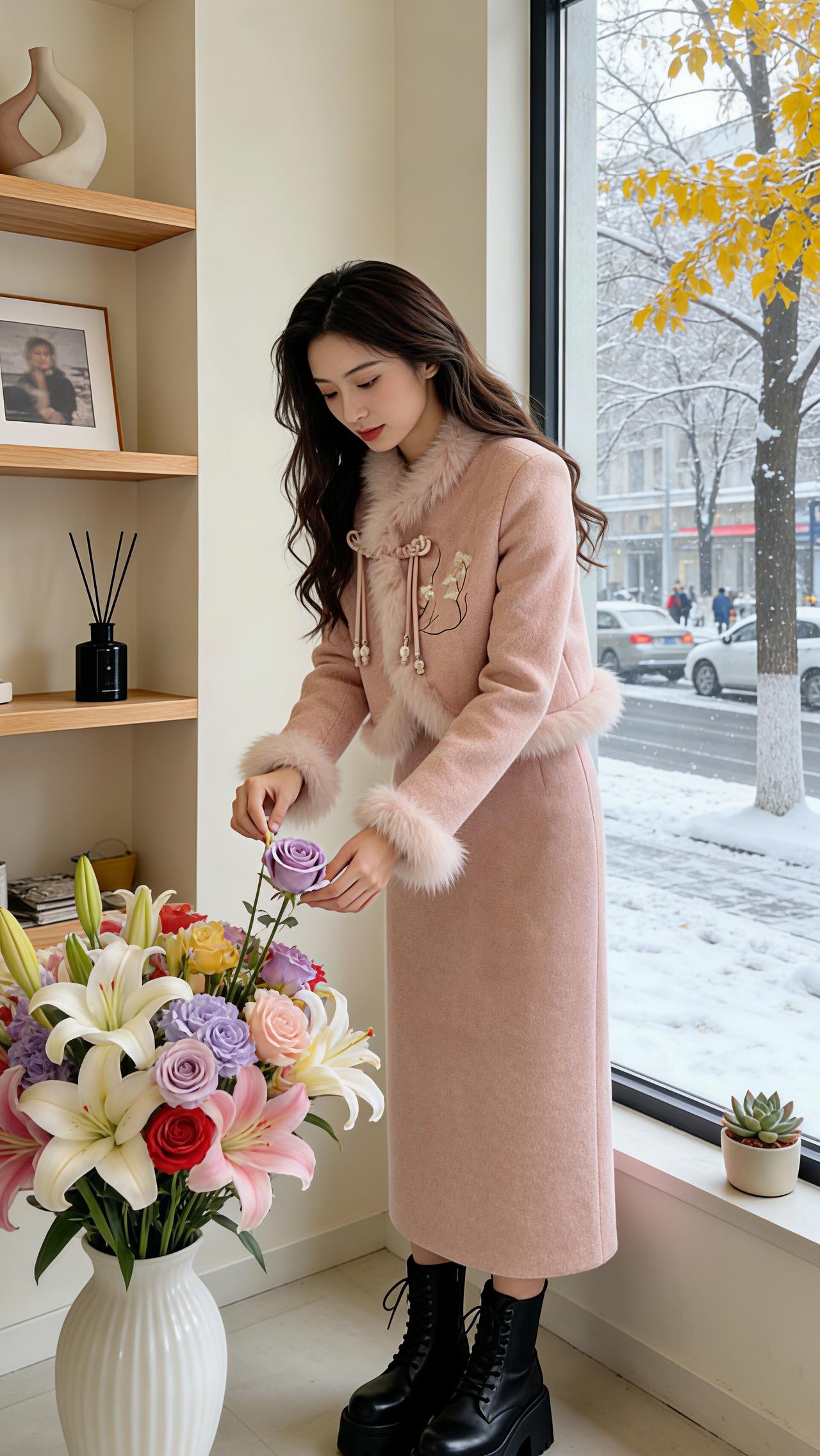 温柔穿搭 穿搭 冬季穿搭 新年穿搭 冬季搭配