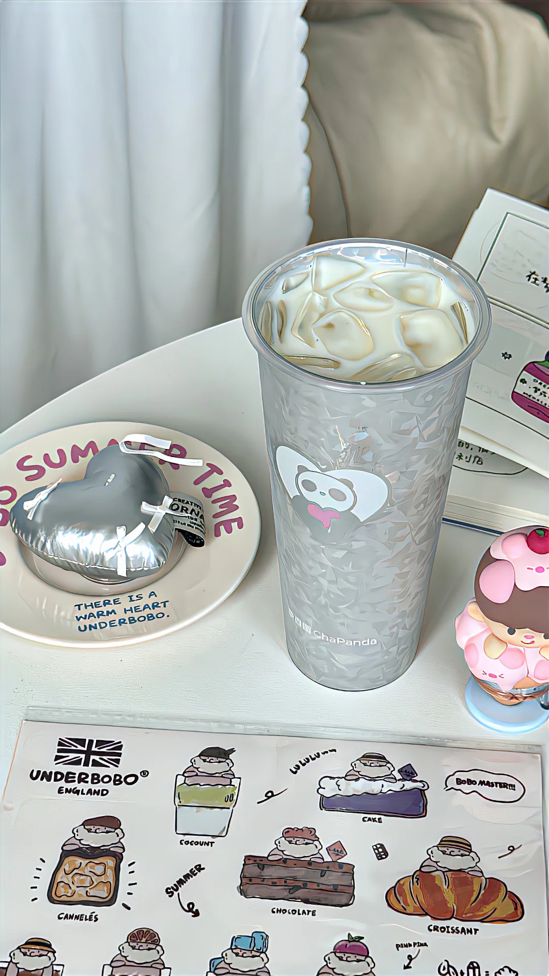 终于！🍴>ᴗ<✧  知道！这个清透感怎么调了！！🎀