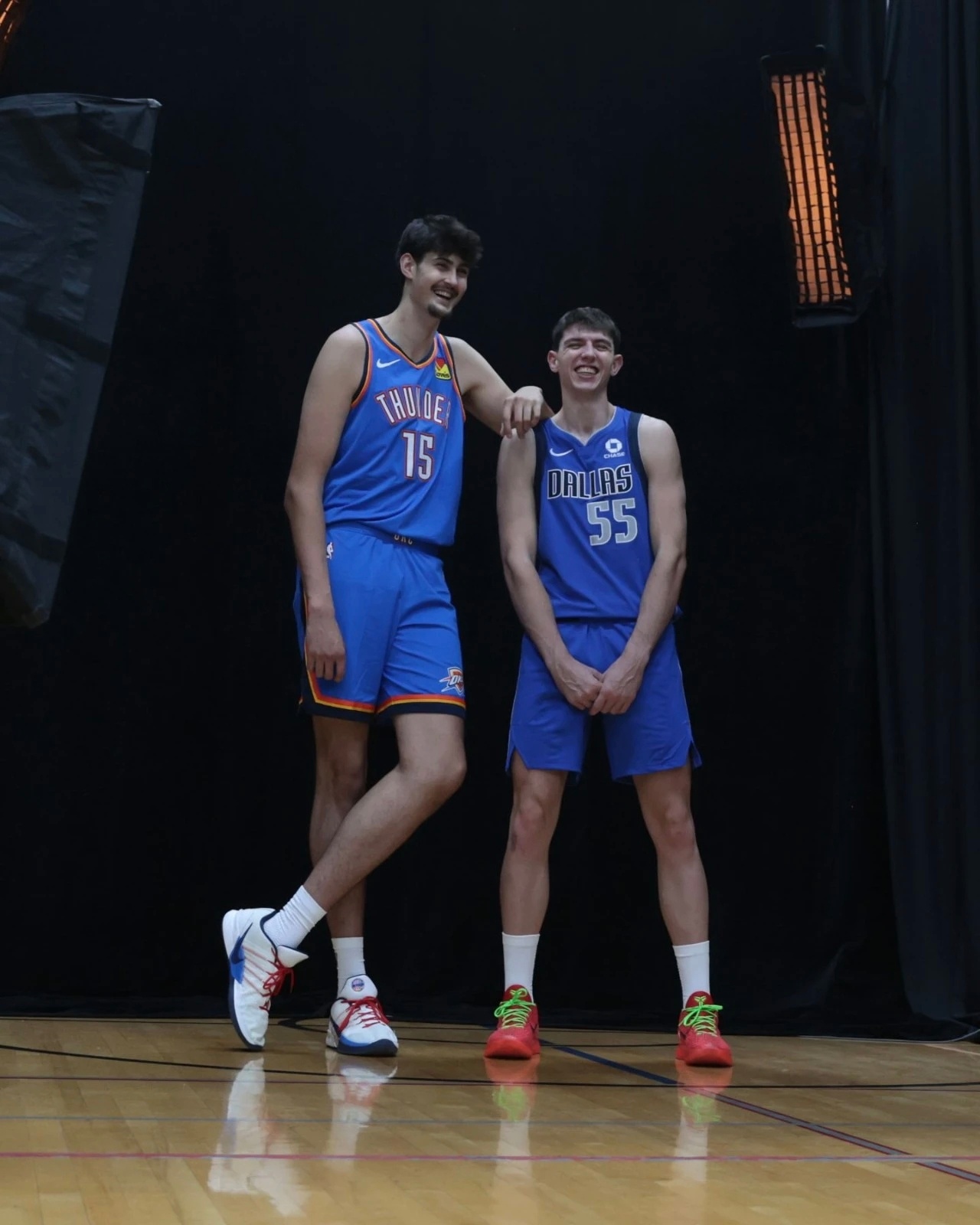 NBA西班牙：两位好友一同抵达NBA！编辑by蓝色狂潮OKC雷霆