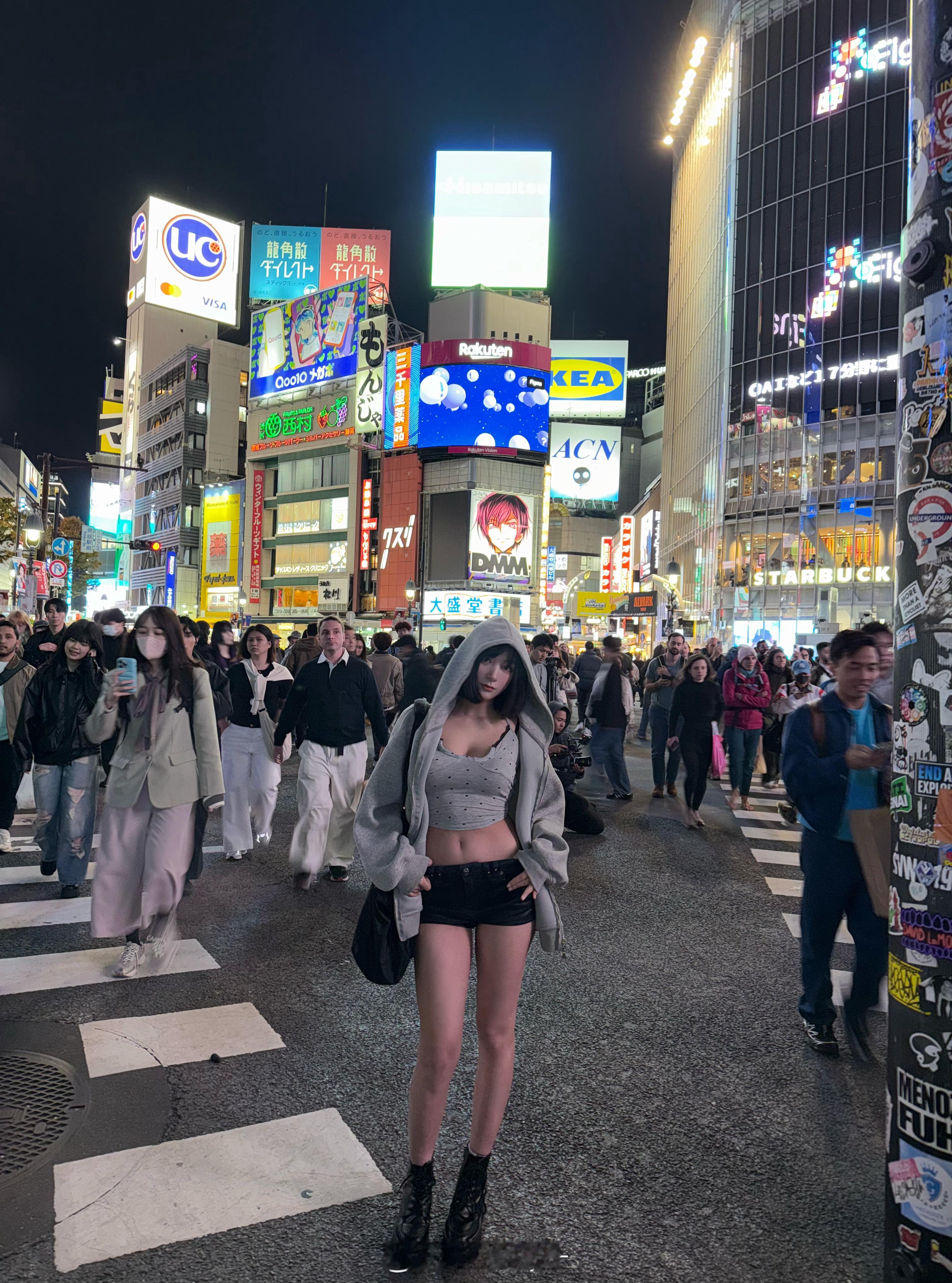 街拍上啦 日本·渋谷駅（東京）