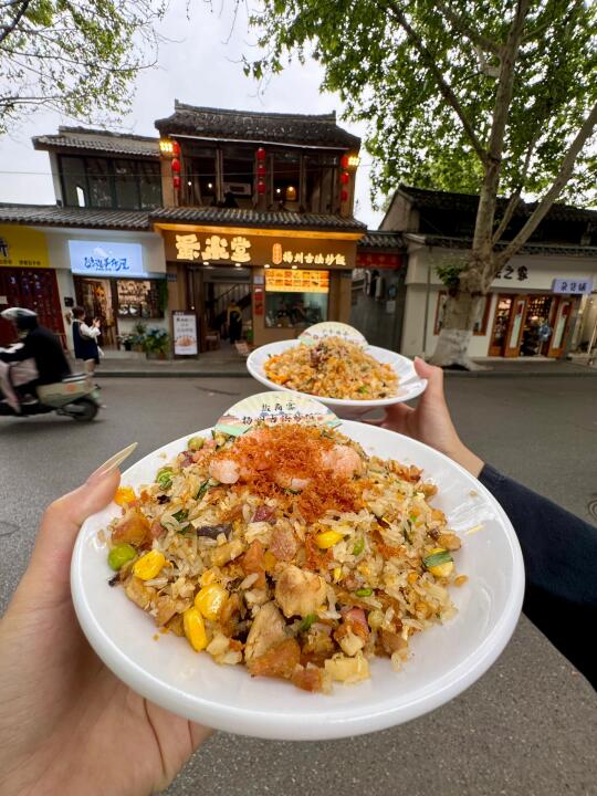 为了这一口炒饭！跑国庆路800次！！！