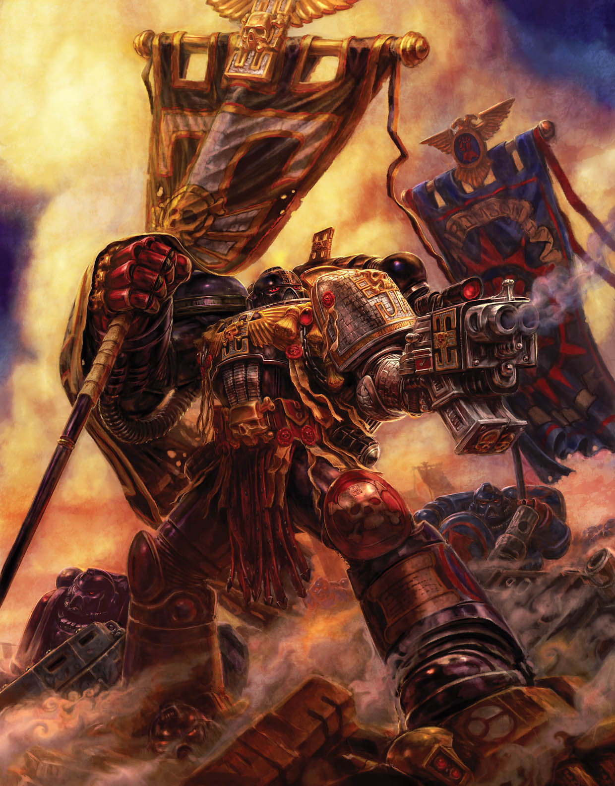 战锤40k 绯红之拳by Michael Phillippi 