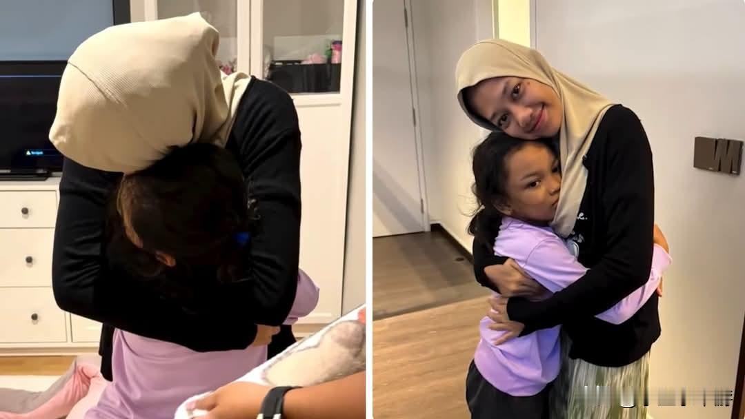 为了到马来西亚工作赚钱养家，一名印度尼西亚籍女佣趁三岁女儿熟睡时悄悄离家，没想到