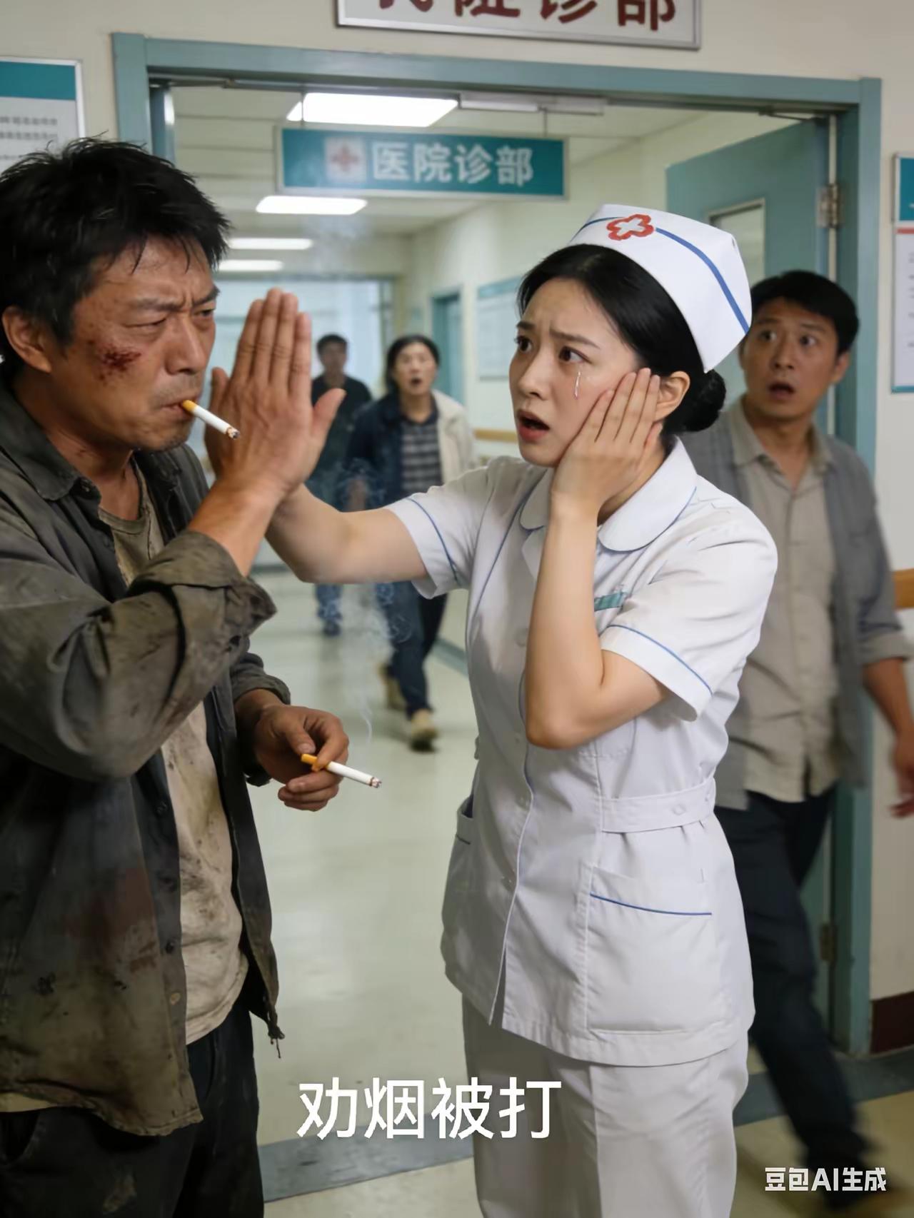 护士下班堵人甩巴掌：白大褂是战袍，便服里藏着血性？

那天在病房，她正劝一位家属