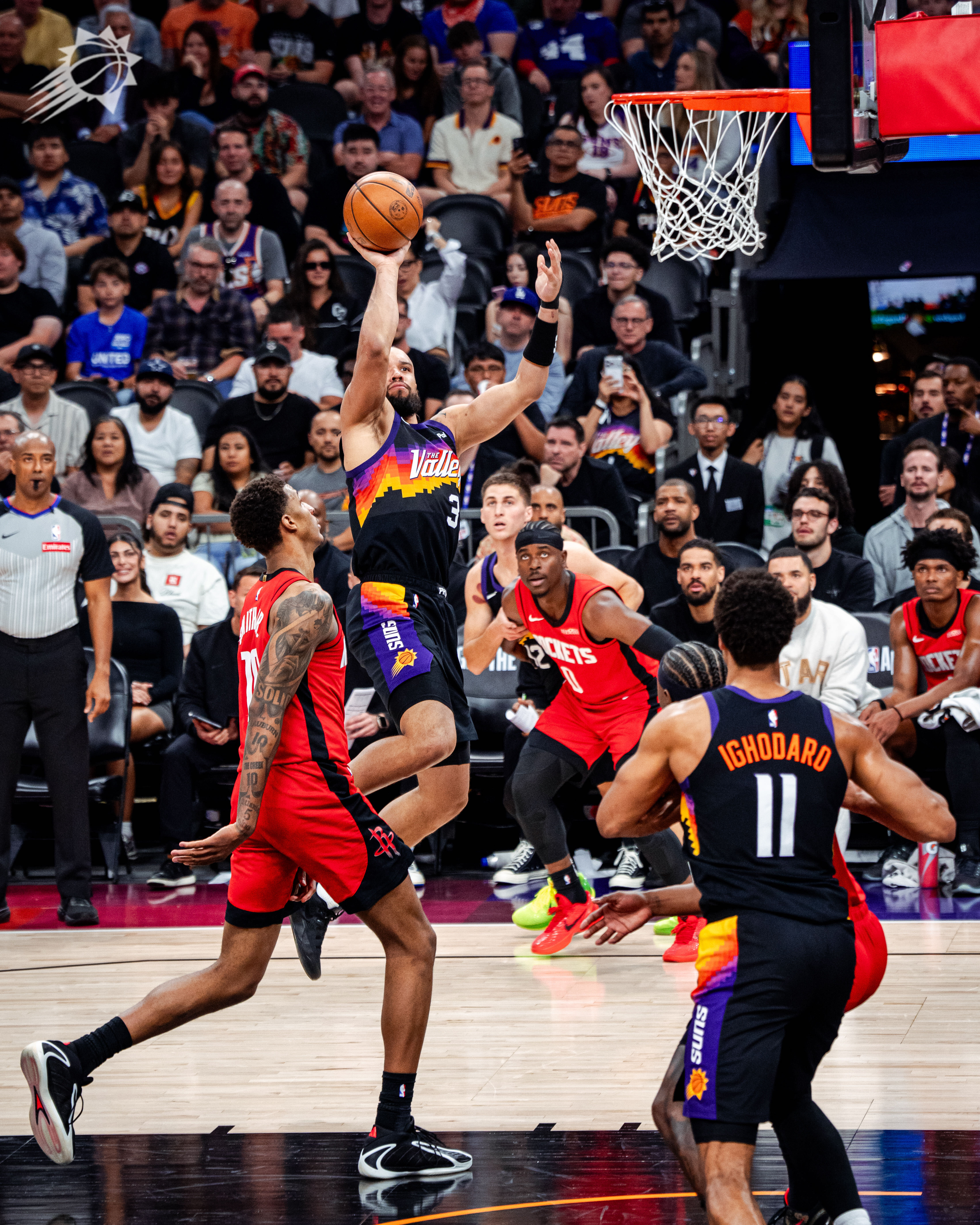 📊狄龙本场数据：10分3篮板1助攻1抢断菲尼克斯太阳 ｜旭日东升 ｜火箭vs太