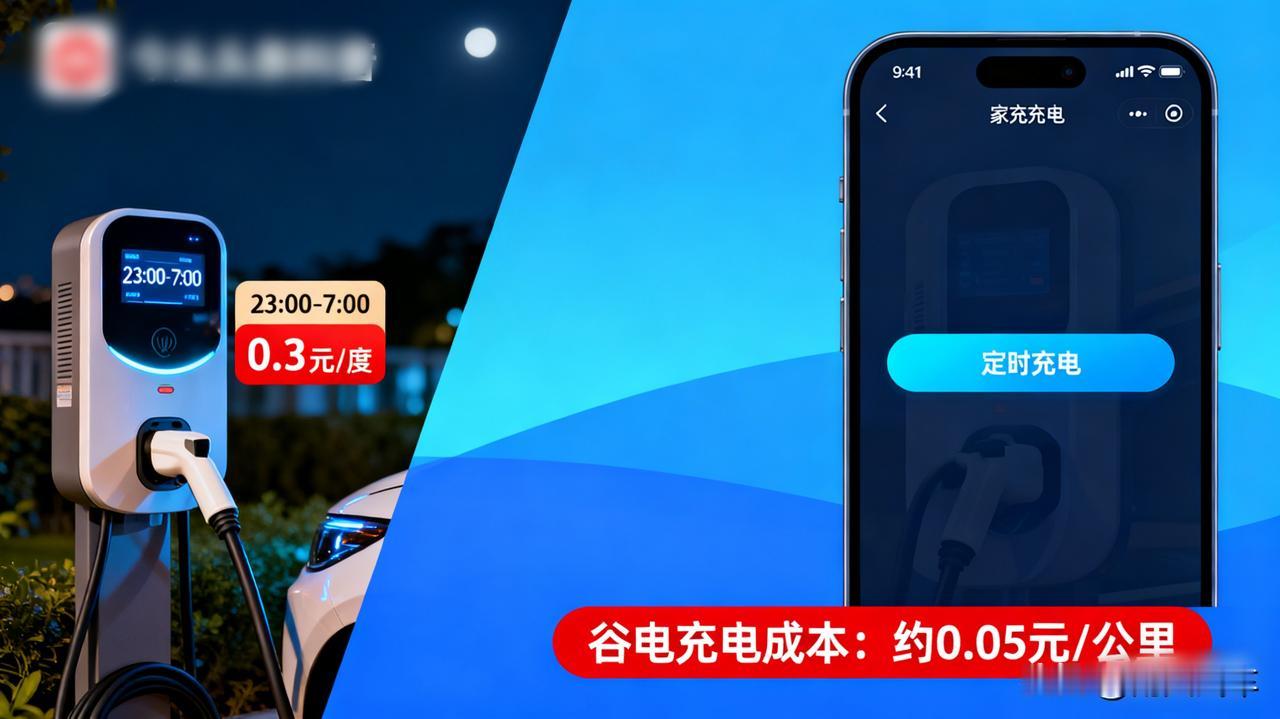 充电桩晚上11点后只要3毛一度？新能源车主分享“薅羊毛”时间表！

谷电价格真香