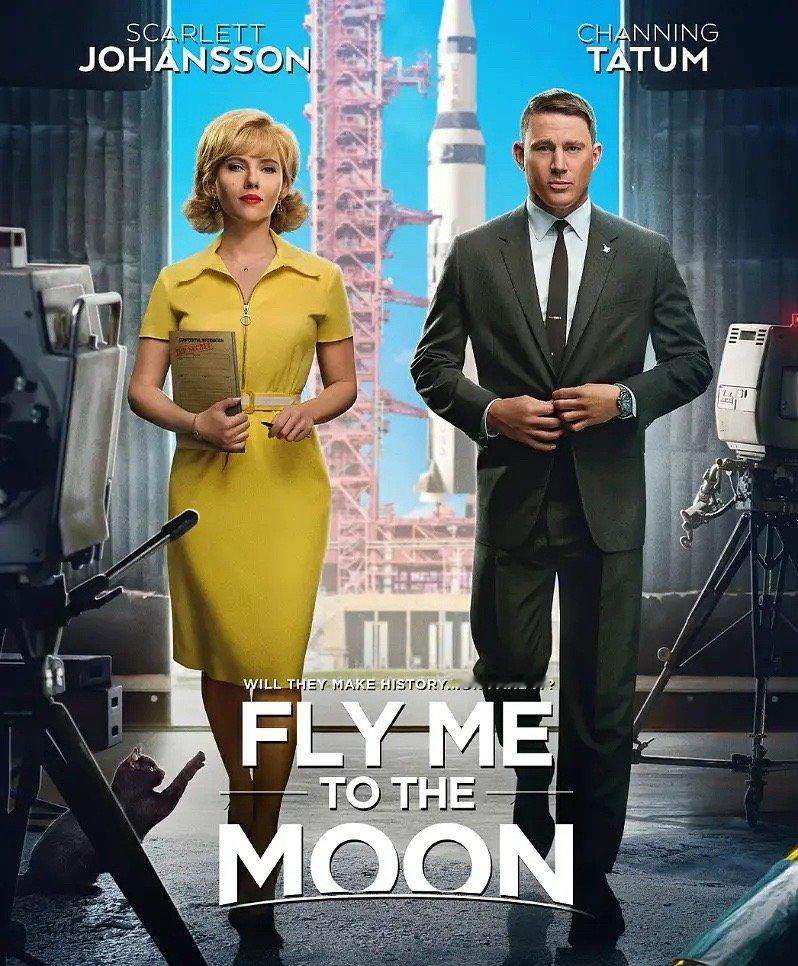 [星星][星星][星星][星星]，#每日一片# 《登月大计划》（2024）斯佳丽