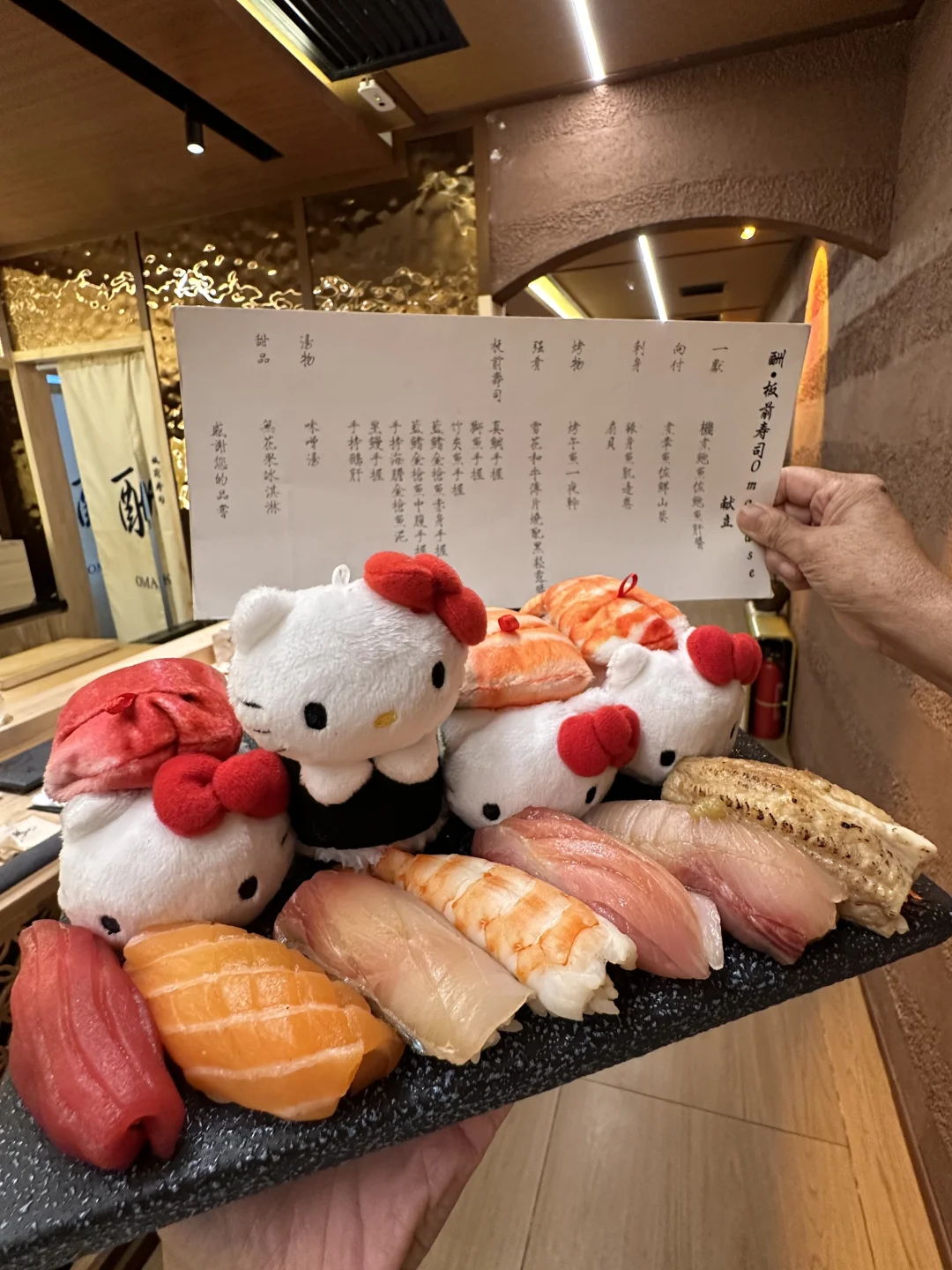 kitty寿司🍣！！！北京有了！！！可爱死了啊啊啊…