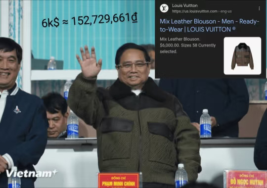 越南总理穿6000美金LV外套出席活动 引起舆论风波 近日出现反转 此...