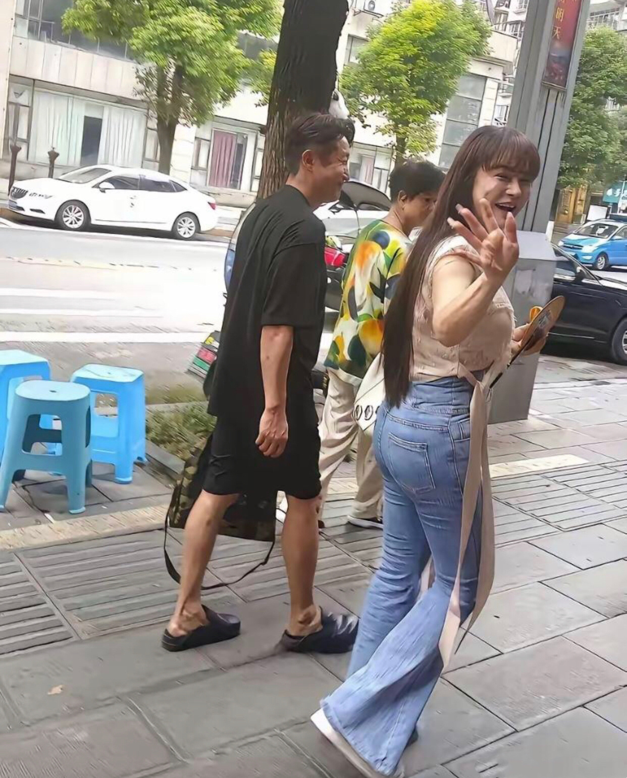 冉莹颖在路人视角下感觉就是除了身材好的普人一个啊。 