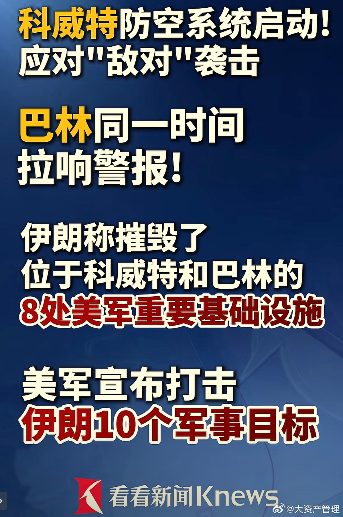 美伊又开战了 