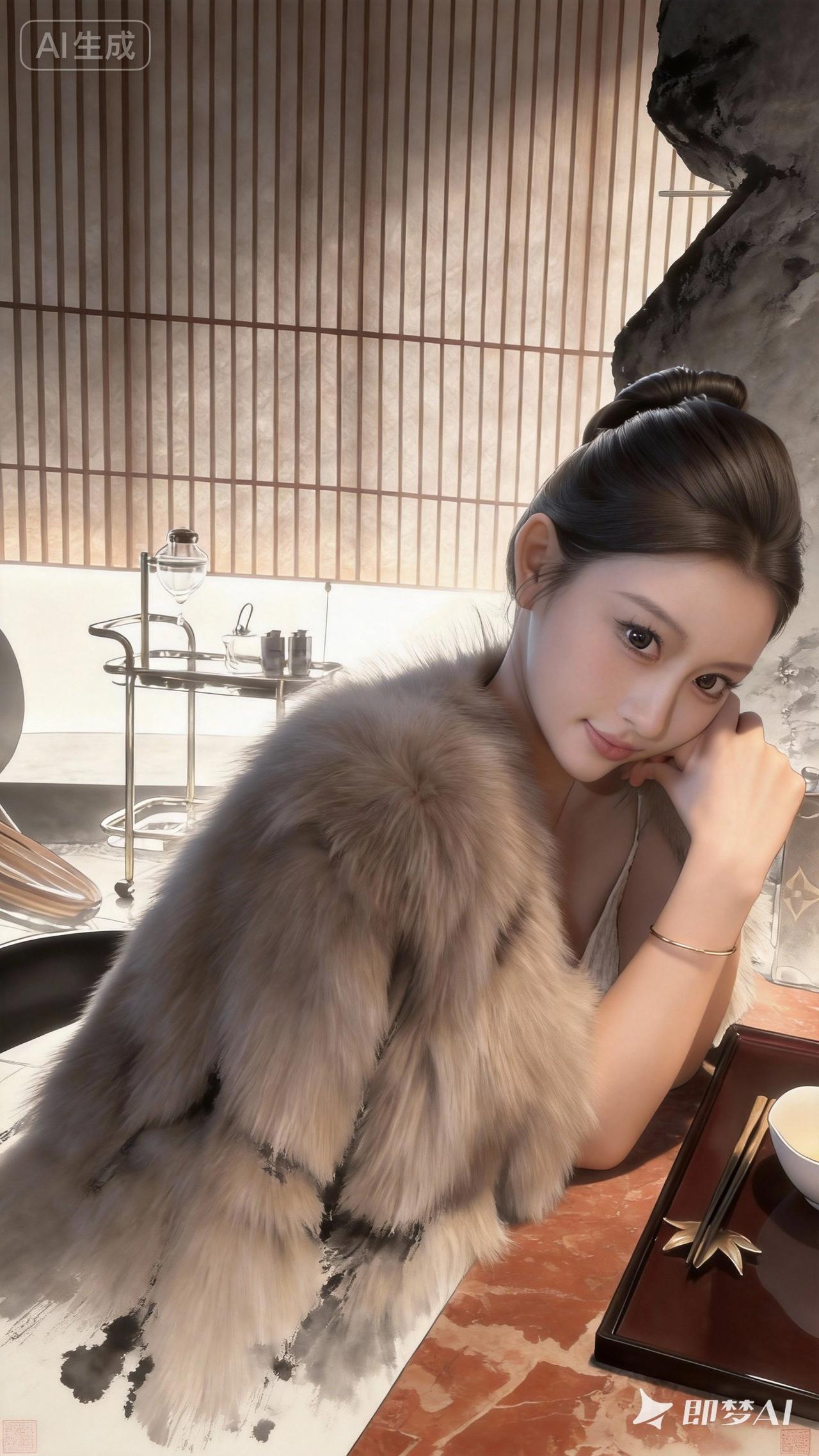 美女高奢人像写真