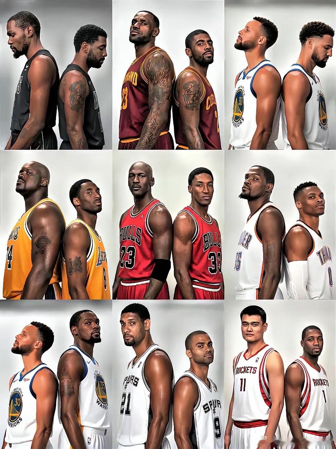 哪一对是你心目中的最强组合？NBA[超话] ​​​