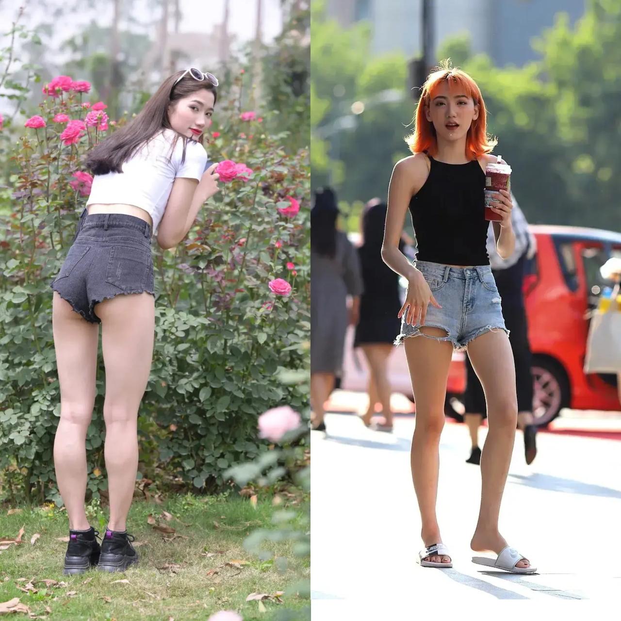 街拍美女-包臀牛仔短裤20231223
肤白貌美大长腿
时尚、青春、活力、养眼…