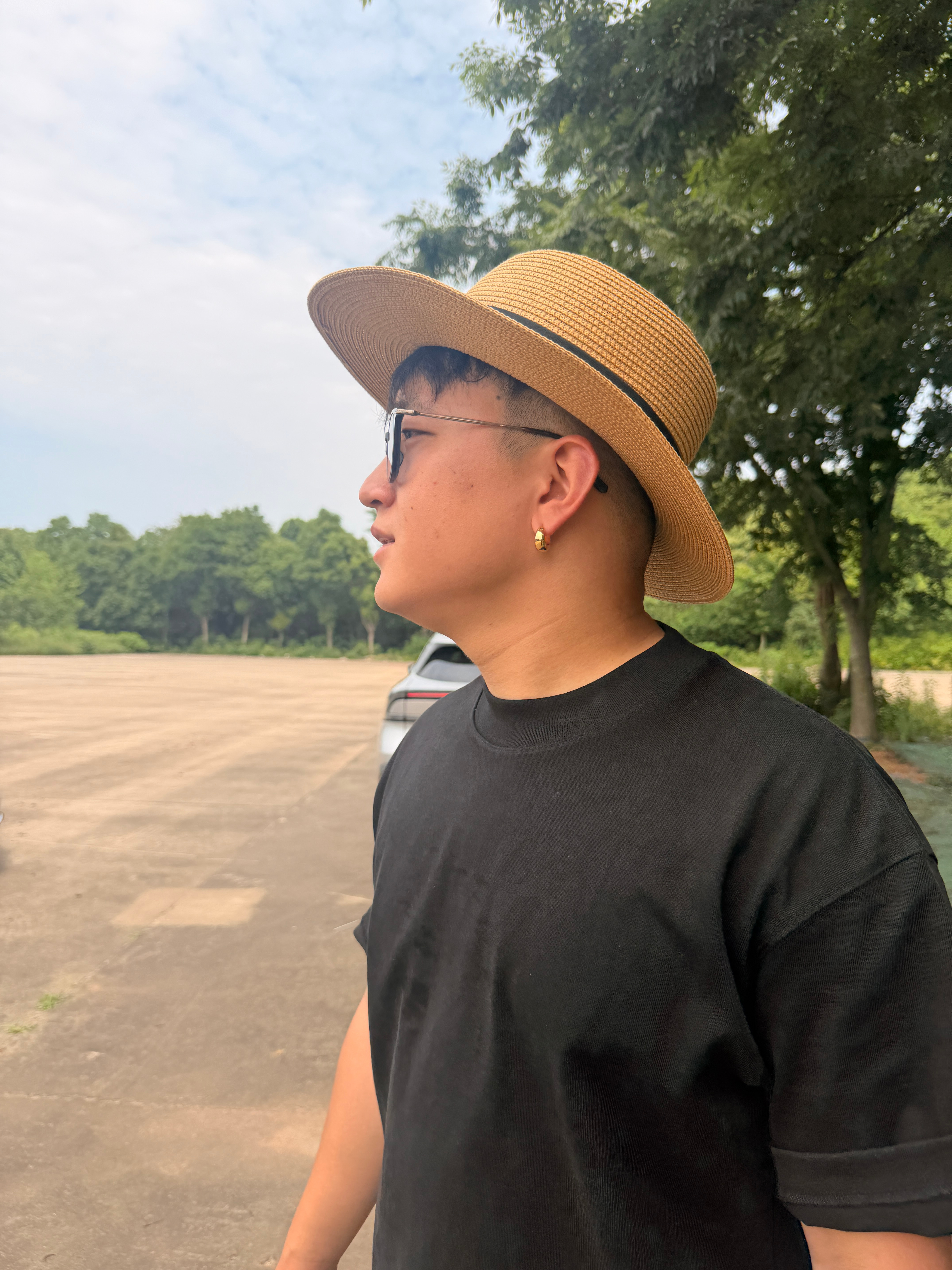干活防晒工作先做好！大晨子不像抢劫的吧？ 合肥·紫蓬山国家森林公园