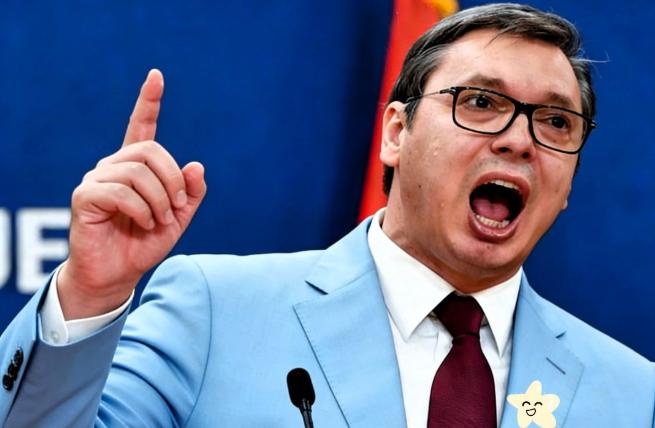 这塞尔维亚武契奇算是把天捅了个大窟窿，武契奇这一嗓子，真是在国际上炸了个雷。
