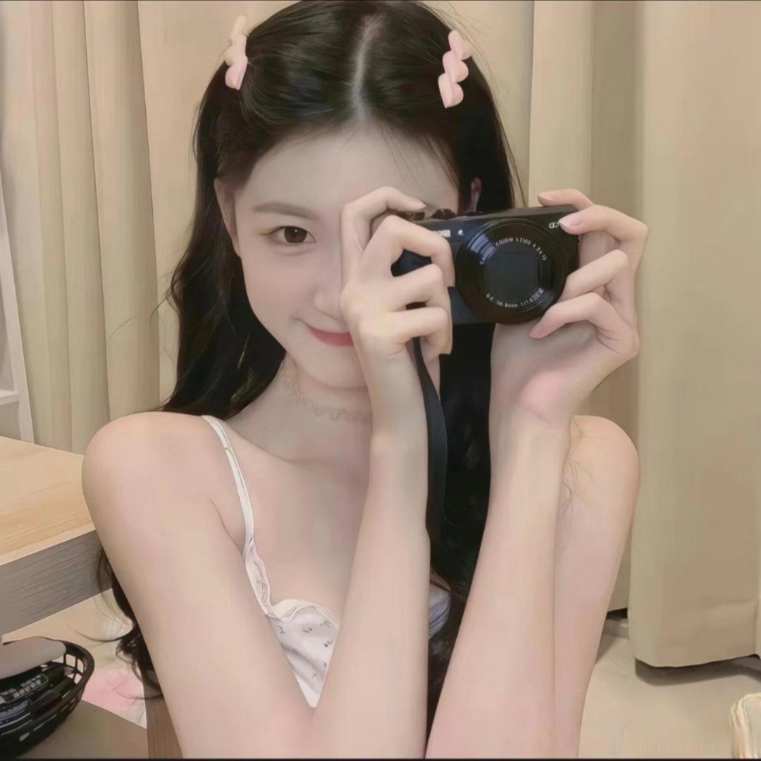 温柔干净系女头。 