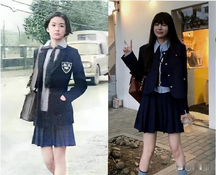 林青霞80年代老照片不禁感慨，如今大火的各类潮流单品，早在几十年前她就轻松驾驭，