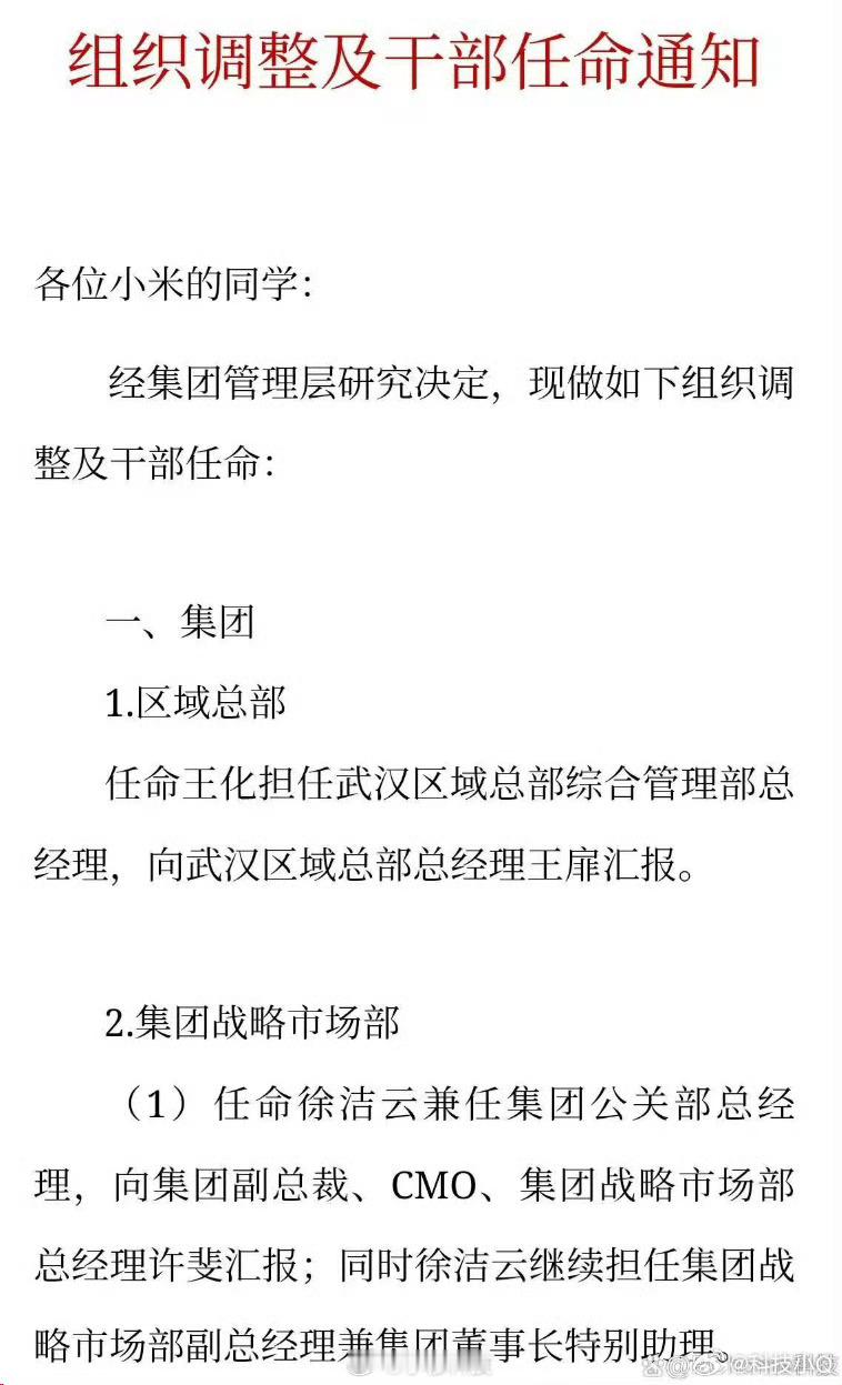 未来米家的公关事务主要有许斐和徐洁云负责，前者更像是决策者，后者更像执行者