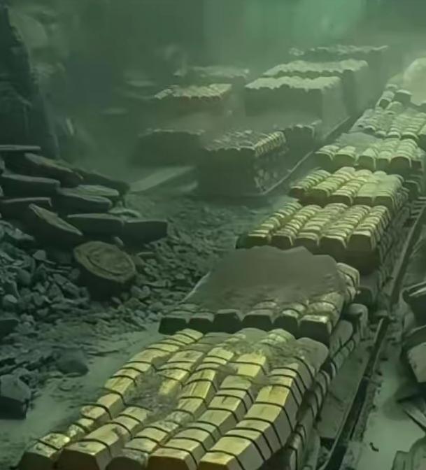 你敢信吗。世界最深的贝加尔湖底，沉睡着1600吨沙皇黄金，按现在市价算足足值七千