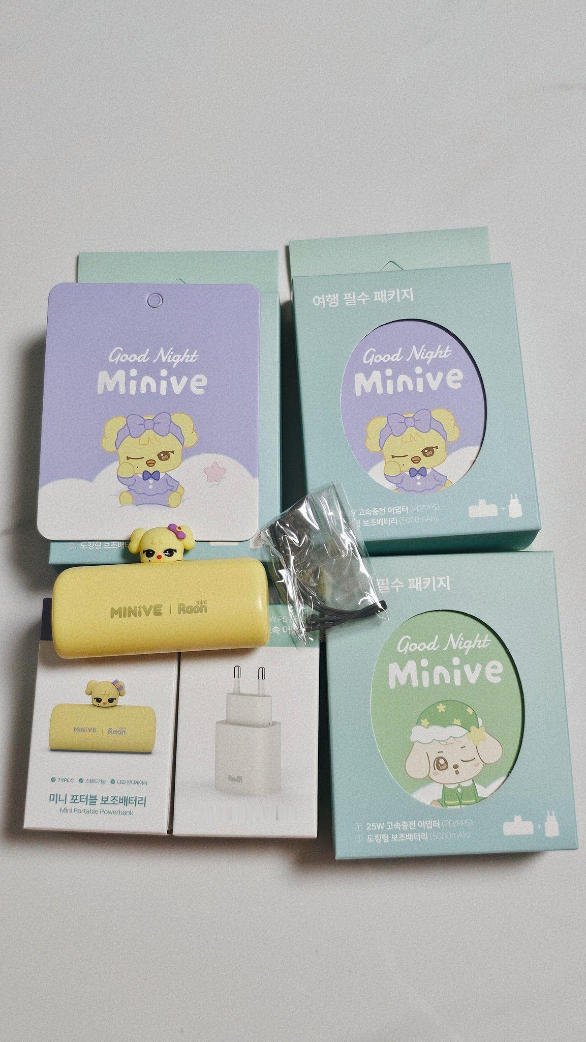 MINIVE联名充电宝实物-pororiJ 