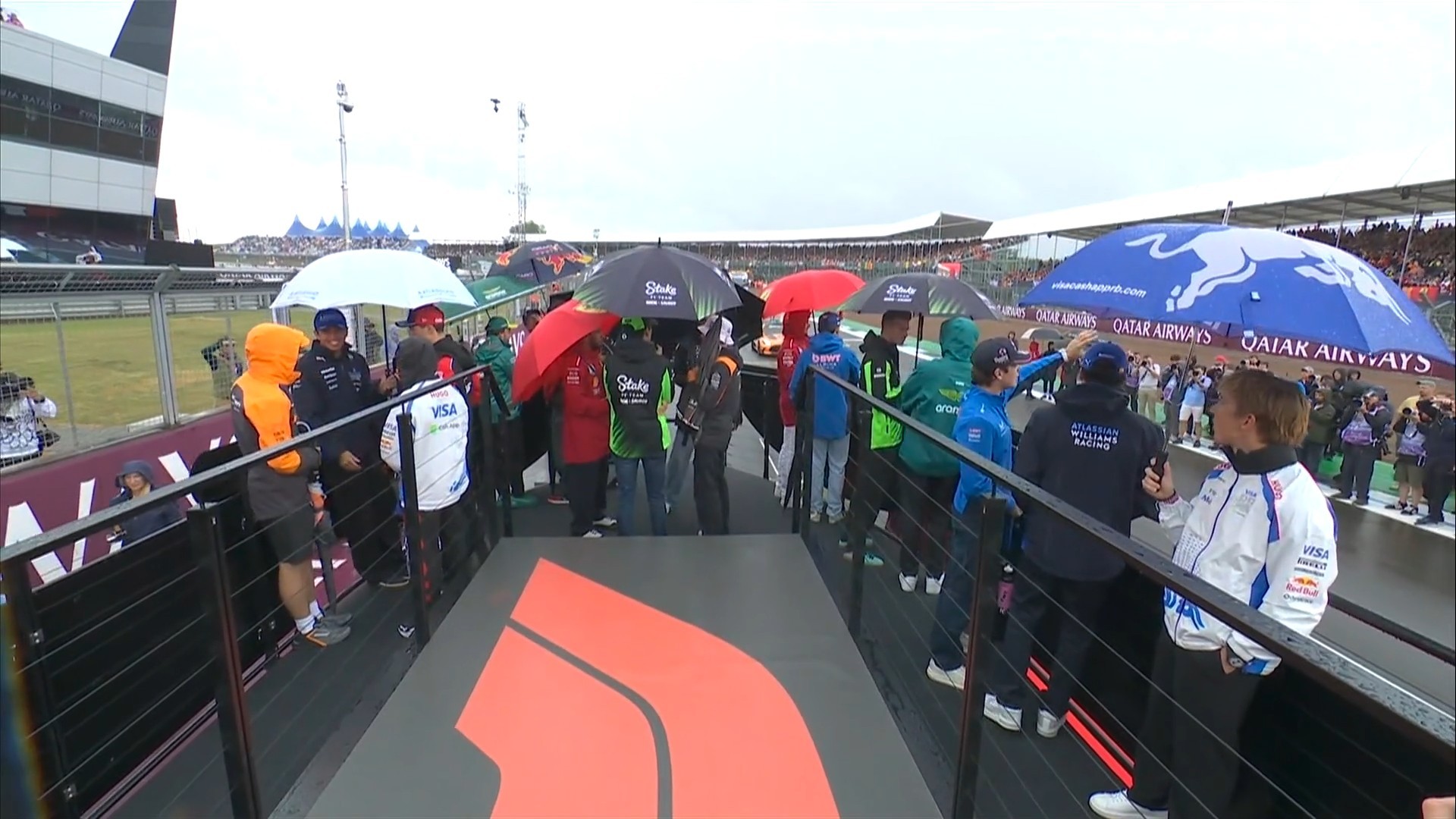 雨中拉猪车☔F12025F1英国大奖赛 ​​​