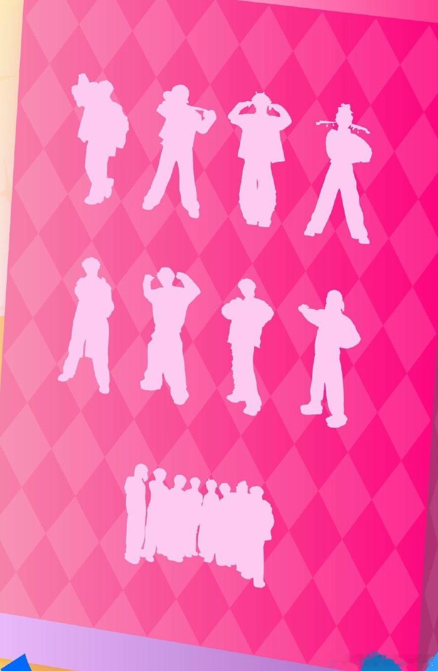 剪影分别是谁？！