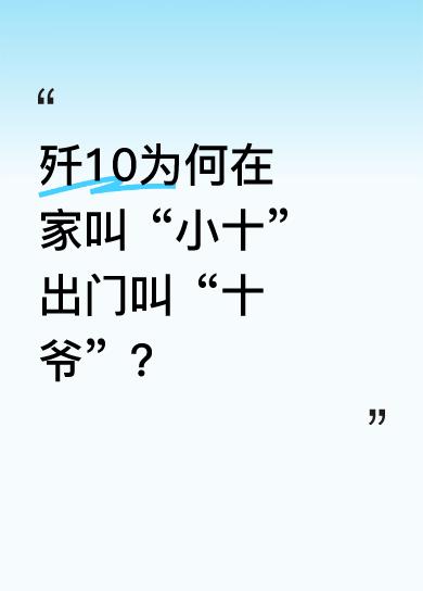 在印巴边境等场景中，歼10仿佛有着不同的“身份”。在家或许它是亲切的“小十”，但