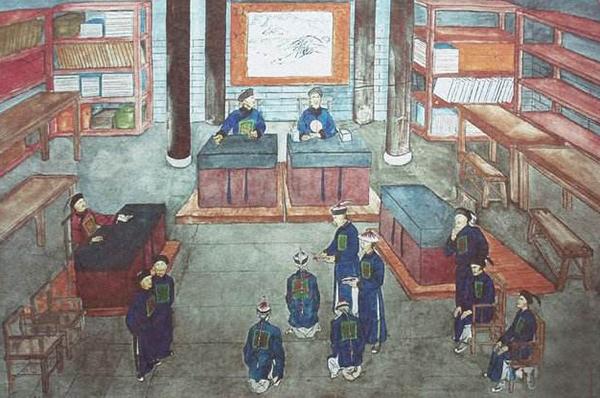 嘉庆四年状元姚文田，是一个博学而又刚正不阿的人，他的一生曾六次典乡试、三次典会试