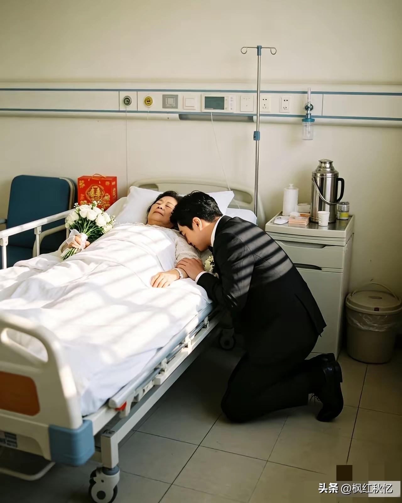 泪目！河南开封一名男子结婚当天，一大早打扮得帅帅气气的，却没先去接新娘，反倒第一