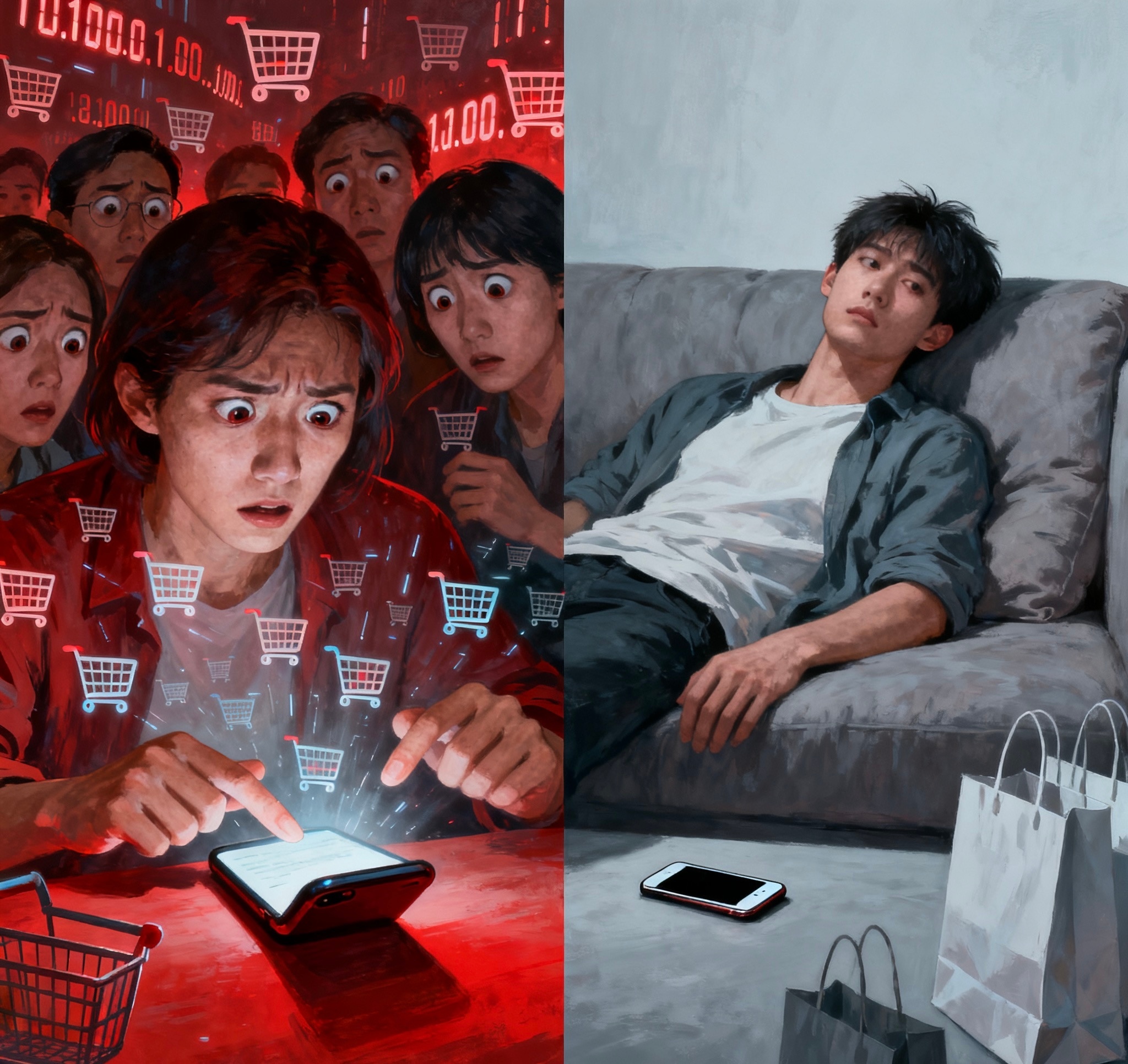 已经快两三年没有在双十一买过任何一件东西了一是常态化的低价促销、国补补贴政策让双