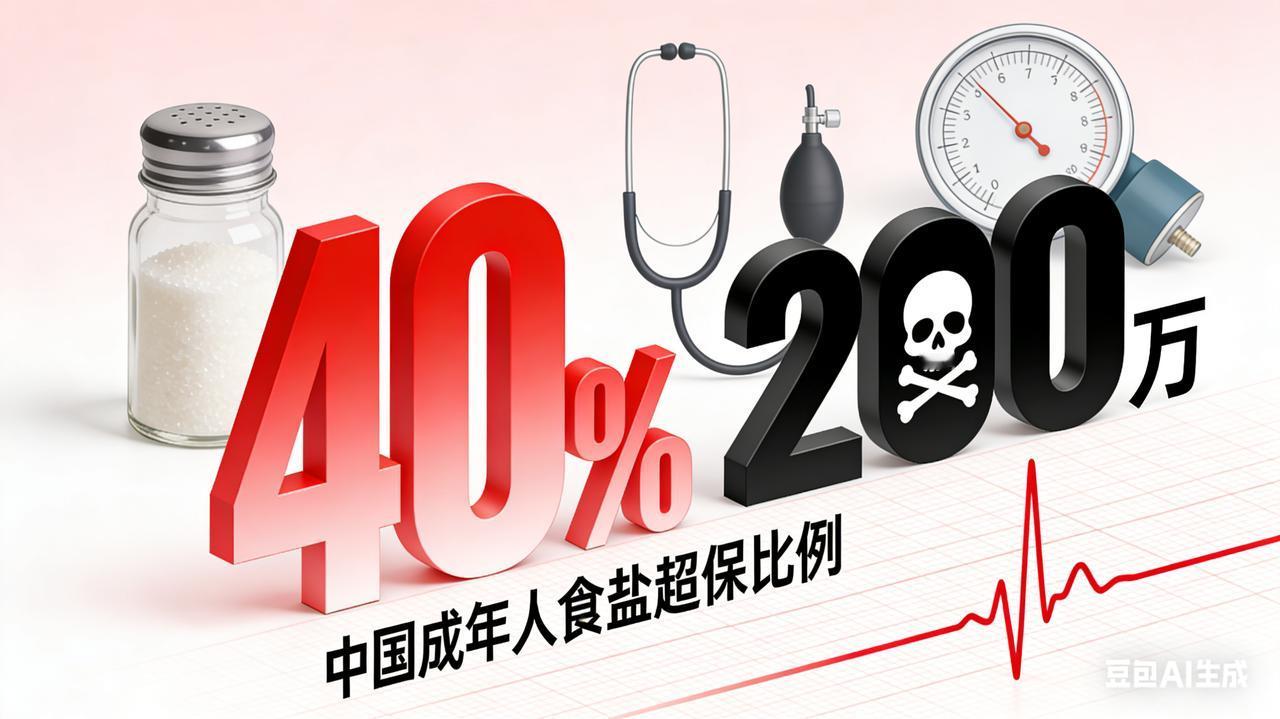 40% 中国成年人食盐超标，每年 200 万人因此丧命
深度调查：重口味背后的“