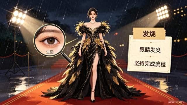刘亦菲带病红毯翻车？别美化病痛！