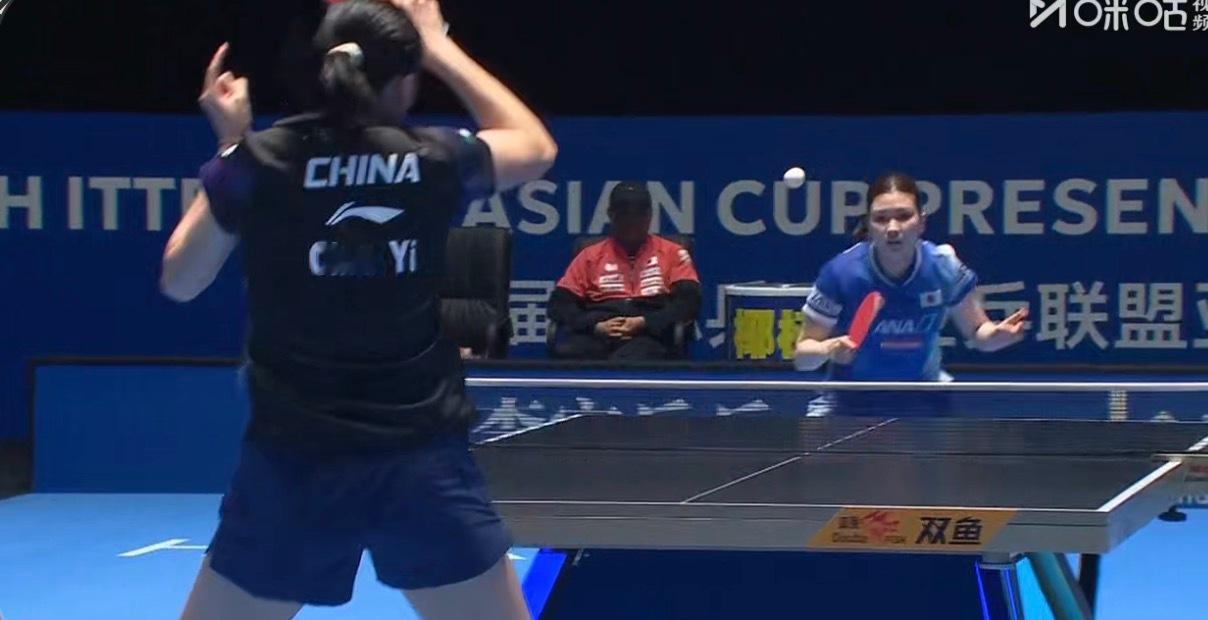 陈熠1-2桥本帆乃香 