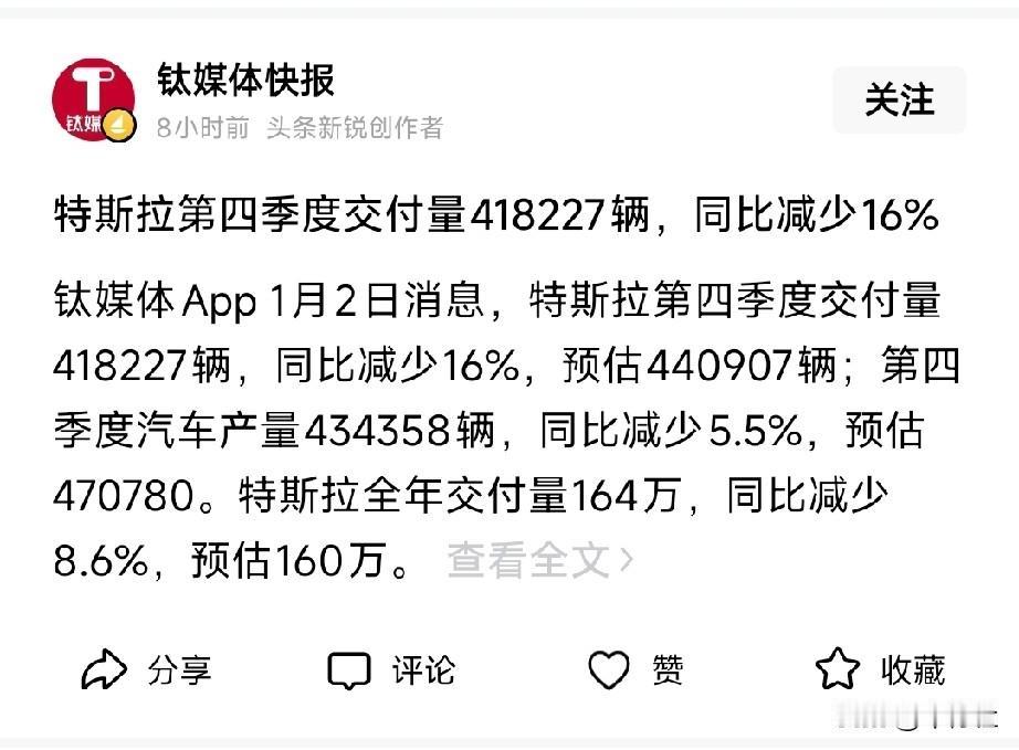对特斯拉爱之最深的
终究还是中国
全球都在降，唯独中国市场基本保持不变
……
…