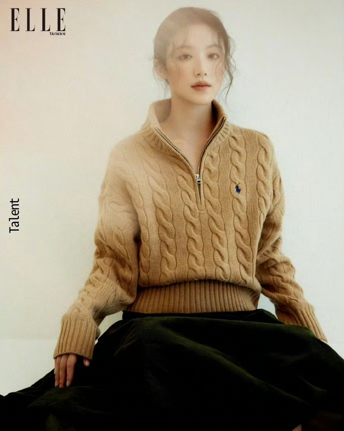 叶舒华 中国台湾版ELLE Talent电子刊封面Polo Ralph Laur