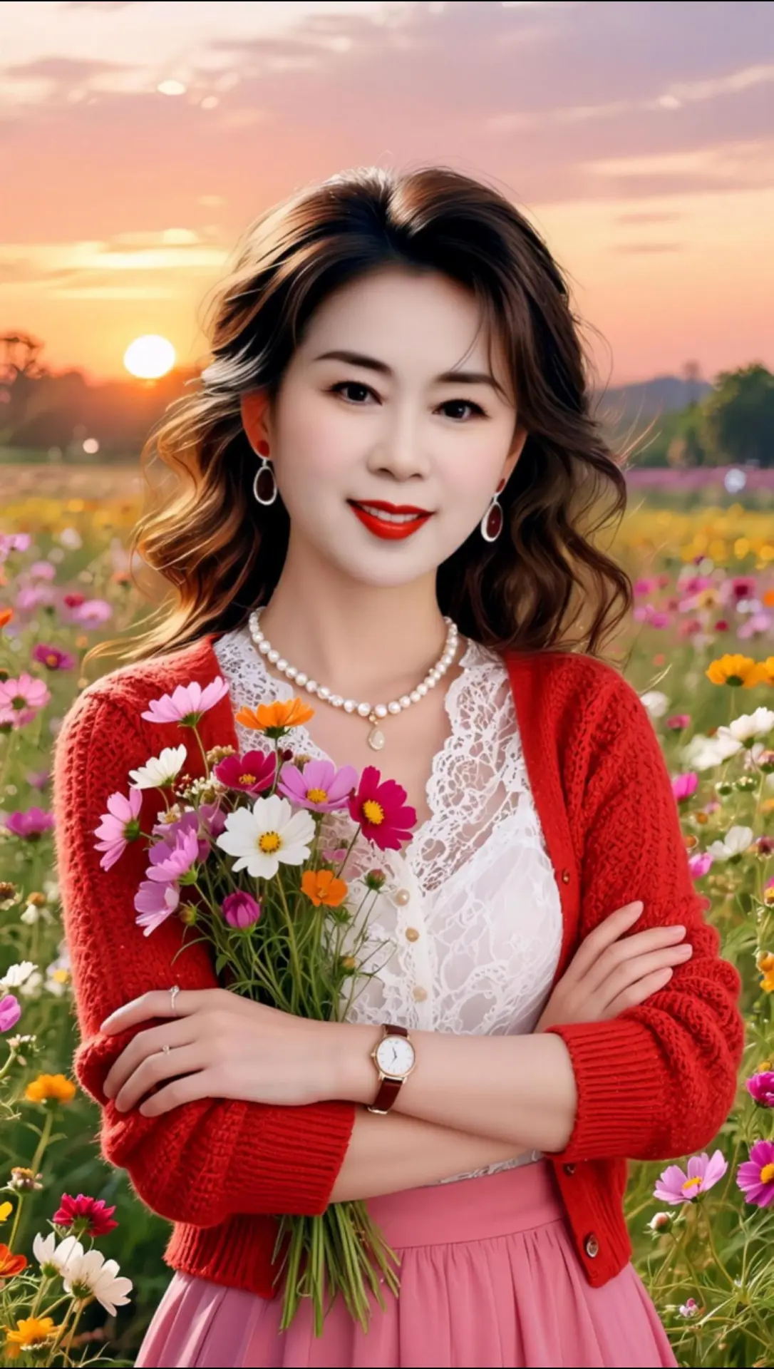 AI花海美塑写真 随变ai随便玩