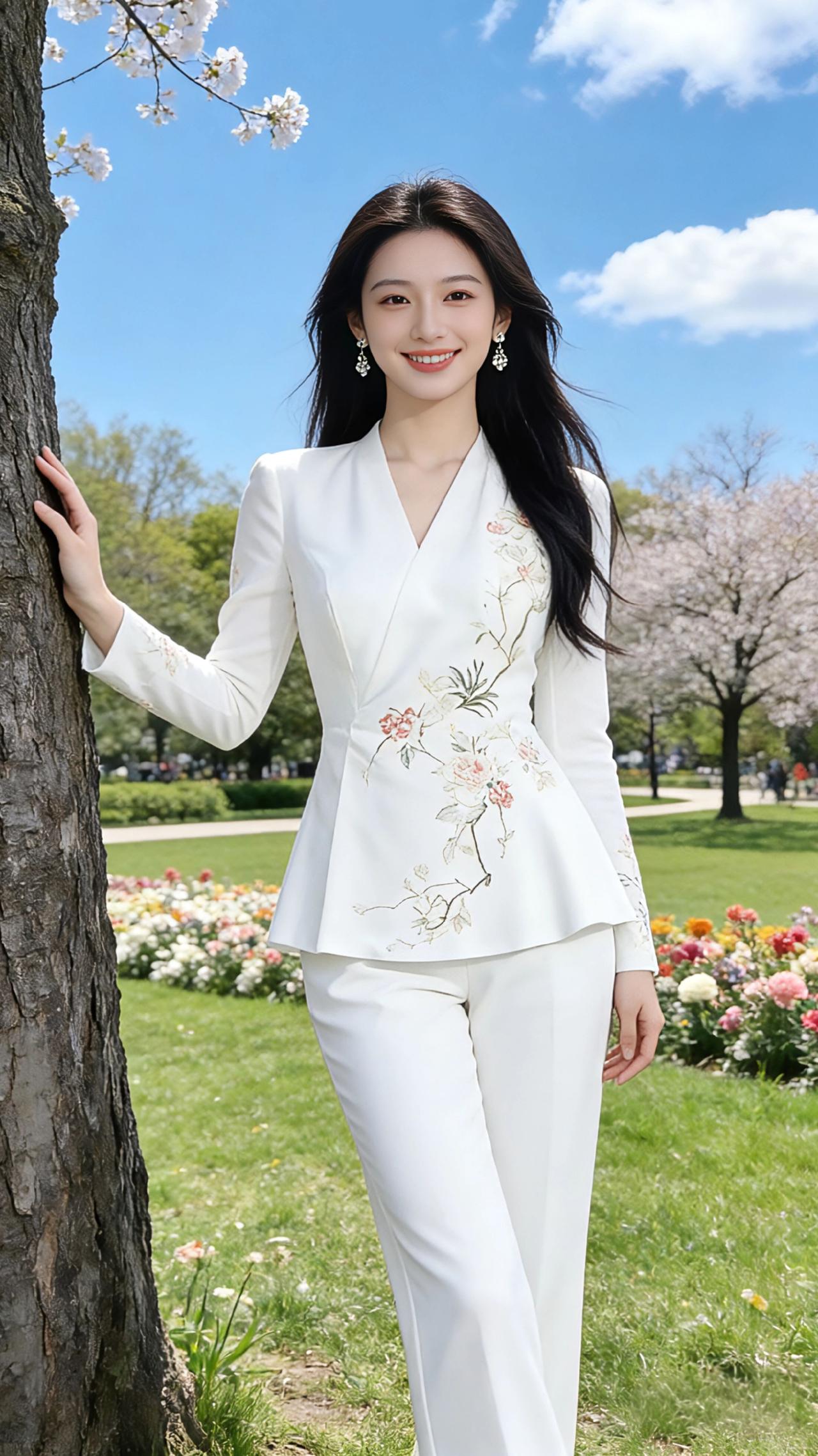 早春穿搭 高级感穿搭 女性职场穿搭 早春温柔乖乖女穿搭 时尚套装