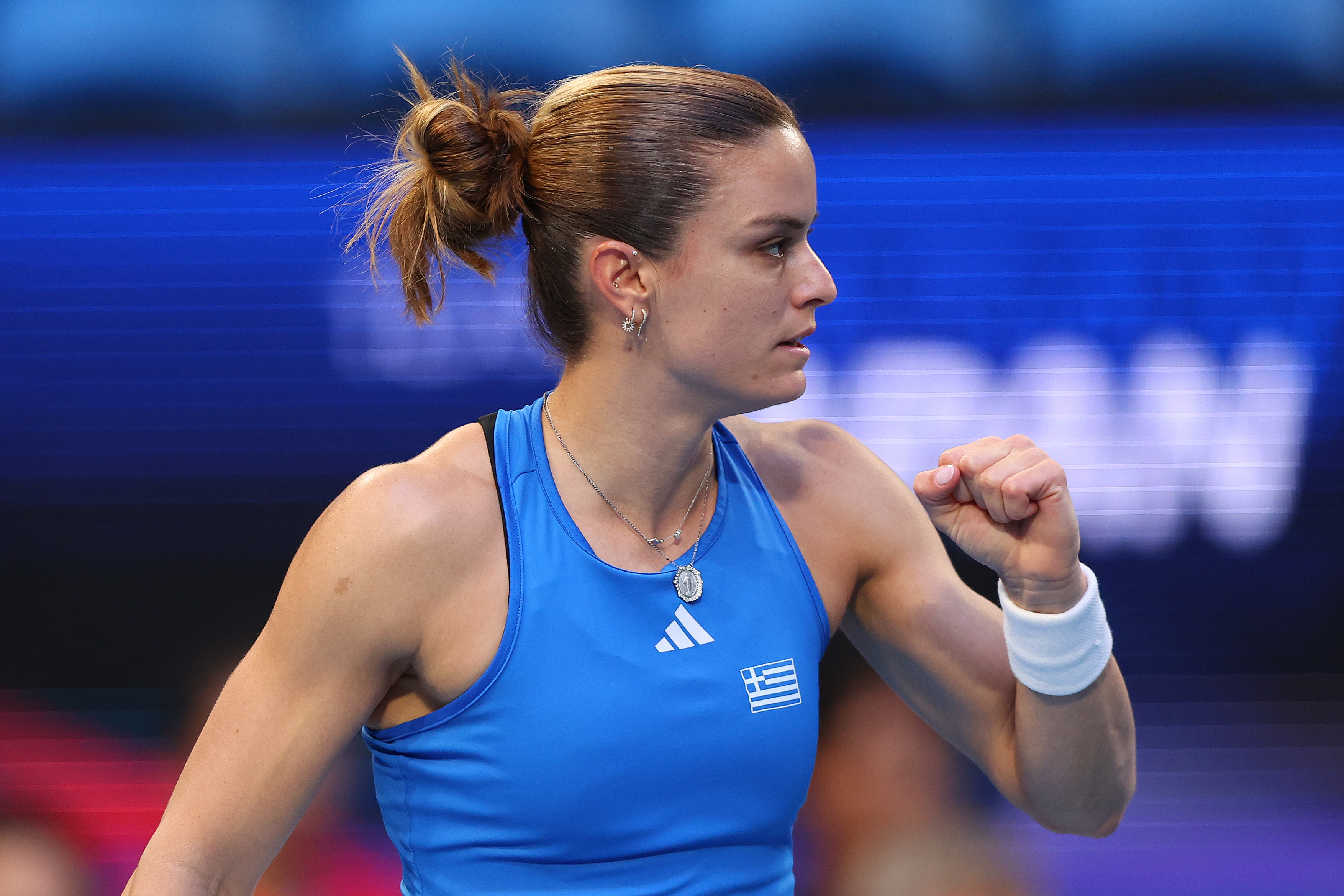 2026联合杯珀斯赛区E组，萨卡里以6-4 6-2完胜大坂直美，取得新赛季开门红